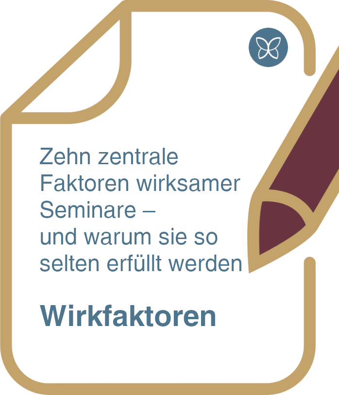 10 Faktoren wirksamer Seminare