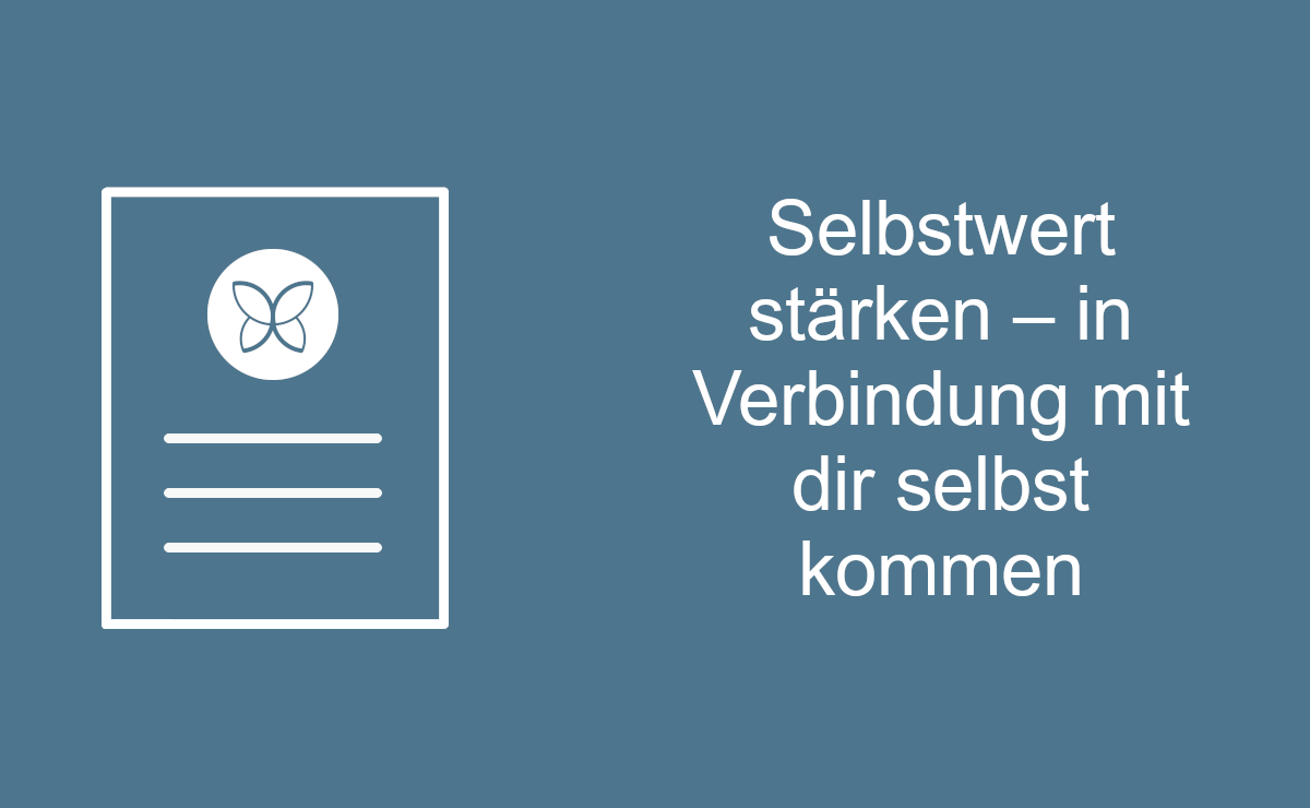 Selbstwert stärken