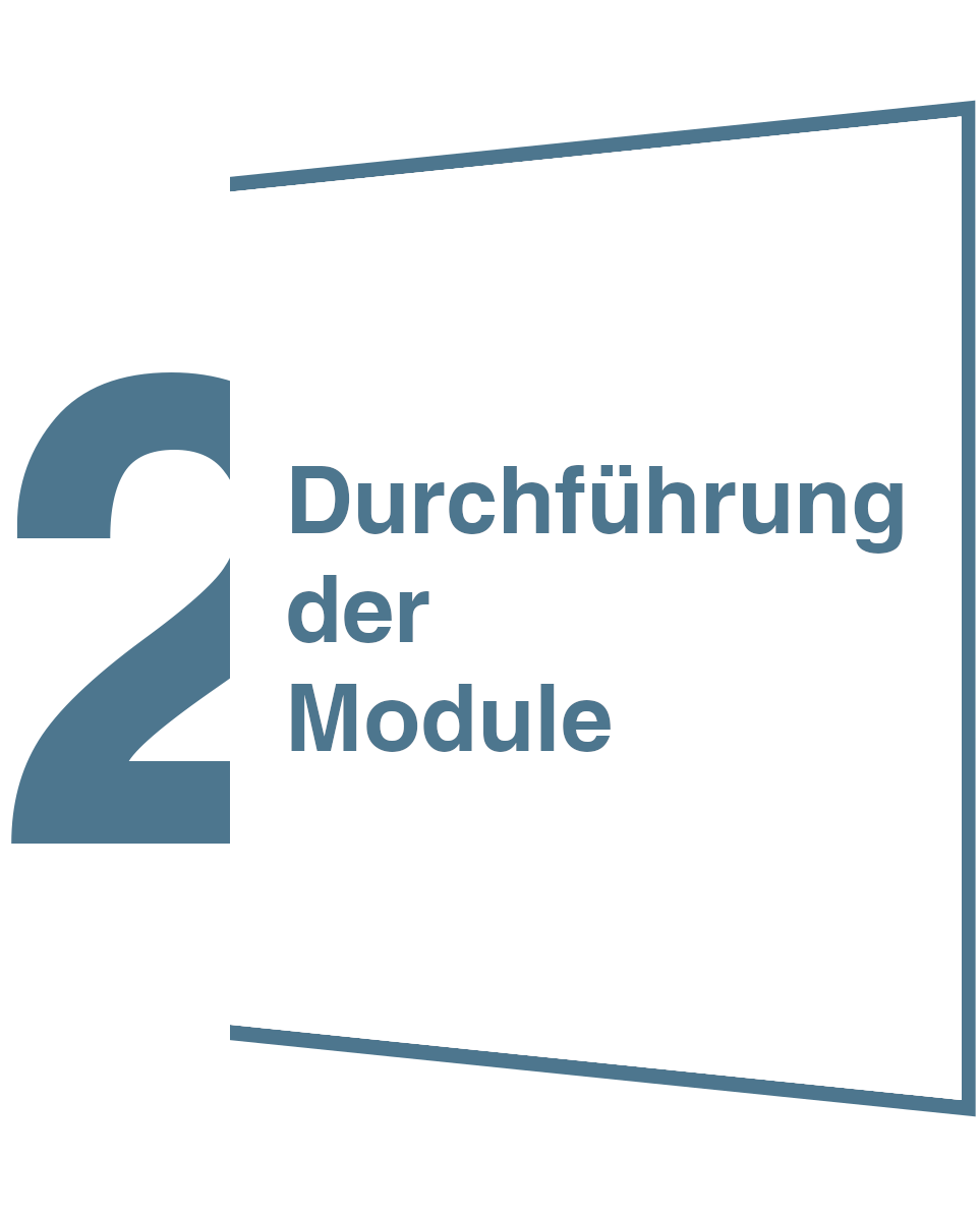 Durchführung der Module